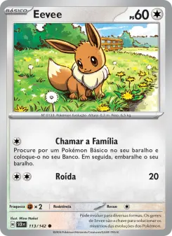 Eevee – Carta Pokémon TCG