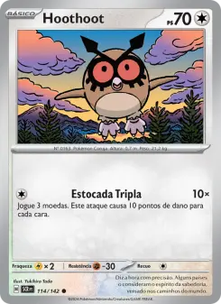 Hoothoot – Carta Pokémon TCG