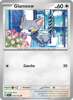 Glameow – Carta Pokémon TCG