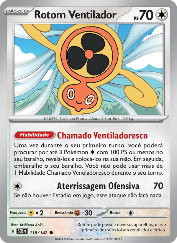 Rotom Ventilador – Pokémon TCG