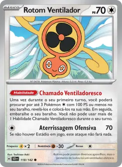 Rotom Ventilador – Carta Pokémon TCG