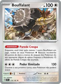 Bouffalant – Carta Pokémon TCG