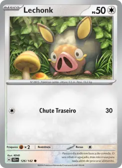 Lechonk – Carta Pokémon TCG