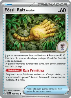 Fóssil Raiz Arcaico – Carta Pokémon TCG