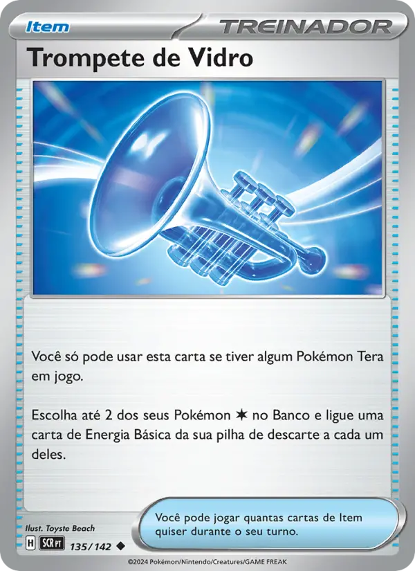 Trompete de Vidro – Pokémon TCG