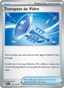 Trompete de Vidro – Carta Pokémon TCG