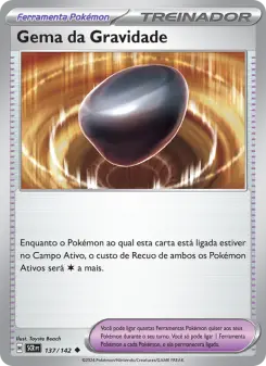 Gema da Gravidade – Carta Pokémon TCG