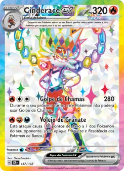 Cinderace ex – Carta Pokémon TCG