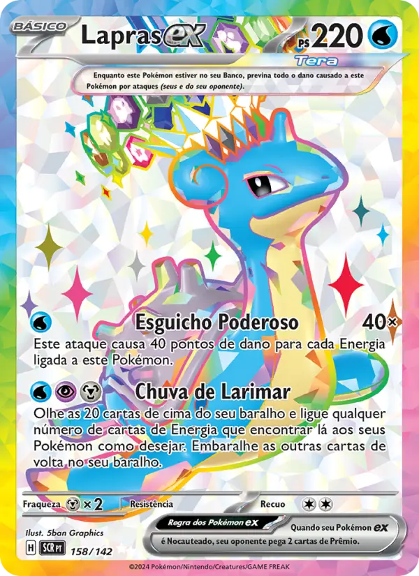 Lapras ex – Pokémon TCG