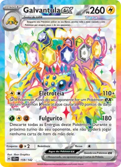 Galvantula ex – Carta Pokémon TCG