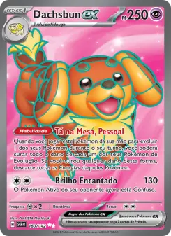 Dachsbun ex – Carta Pokémon TCG