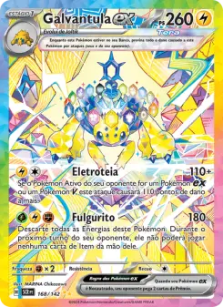 Galvantula ex – Carta Pokémon TCG