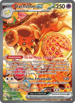 Dachsbun ex – Carta Pokémon TCG