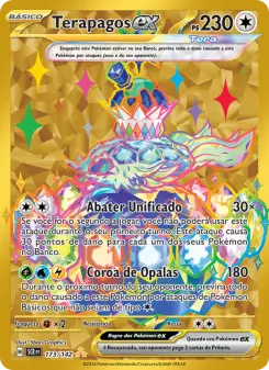 Terapagos ex – Carta Pokémon TCG