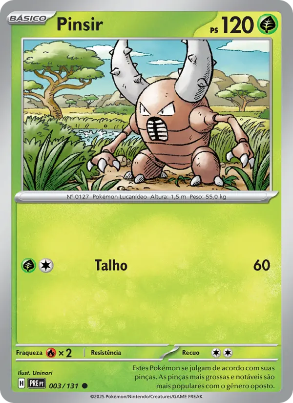 Pinsir – Pokémon TCG