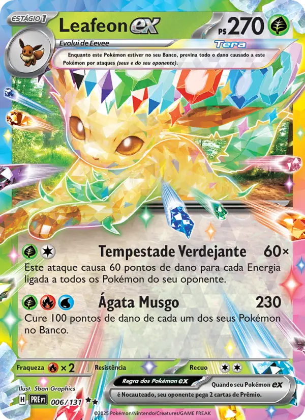 Leafeon ex – Pokémon TCG
