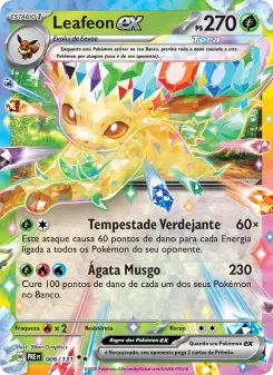 Leafeon ex – Carta Pokémon TCG