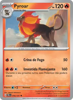 Pyroar – Carta Pokémon TCG