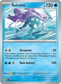 Suicune – Carta Pokémon TCG