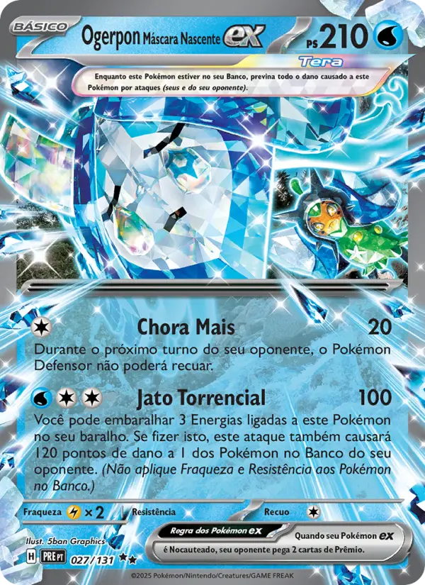 Ogerpon Máscara Nascente ex – Pokémon TCG