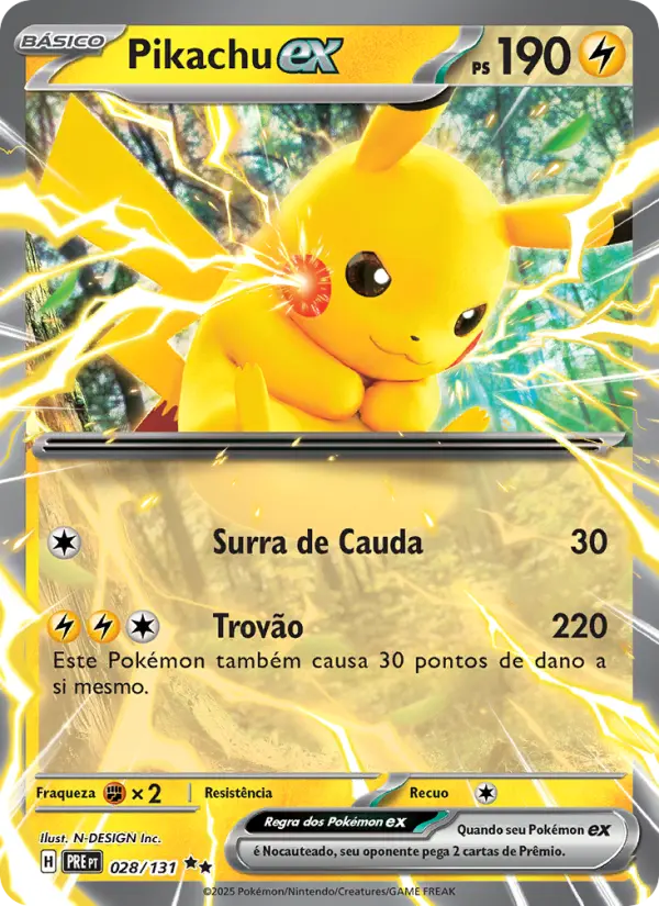 Pikachu ex – Pokémon TCG