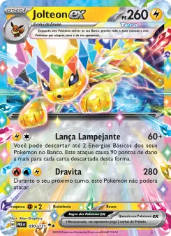 Jolteon ex – Carta Pokémon TCG