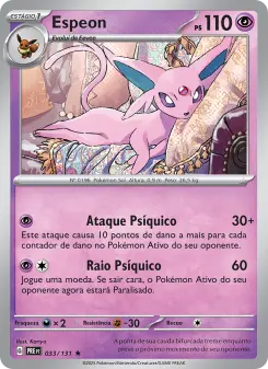 Espeon – Carta Pokémon TCG