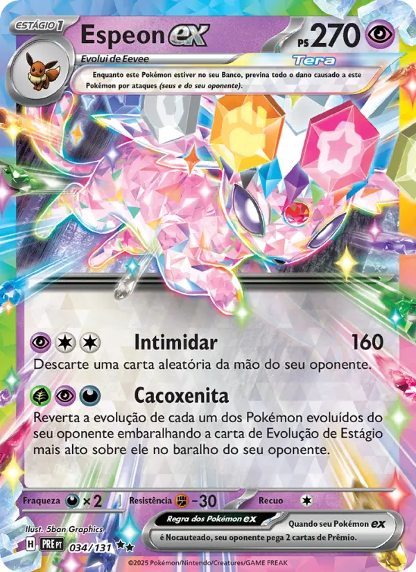 Espeon ex – Pokémon TCG
