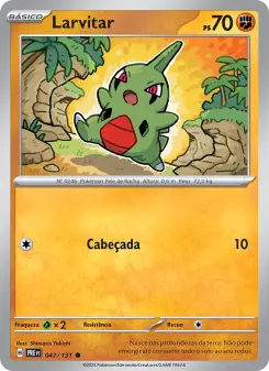 Larvitar – Carta Pokémon TCG
