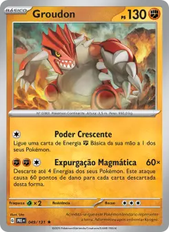 Groudon – Carta Pokémon TCG