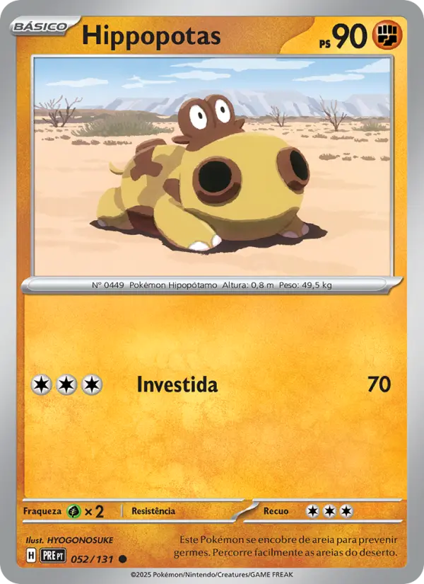 Hippopotas – Pokémon TCG