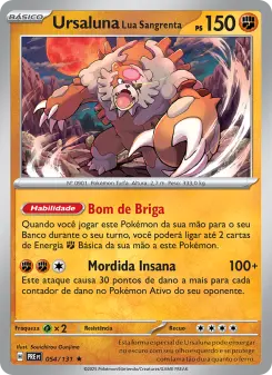Ursaluna Lua Sangrenta – Carta Pokémon TCG