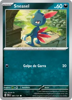 Sneasel – Carta Pokémon TCG