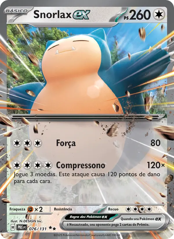 Snorlax ex – Pokémon TCG