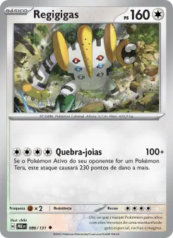 Regigigas – Carta Pokémon TCG