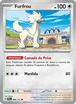 Furfrou – Carta Pokémon TCG
