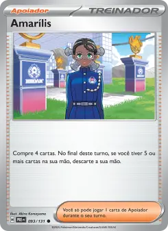 Amarílis – Carta Pokémon TCG