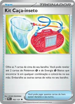 Kit Caça-inseto – Carta Pokémon TCG