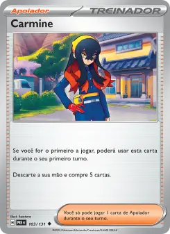 Carmine – Carta Pokémon TCG