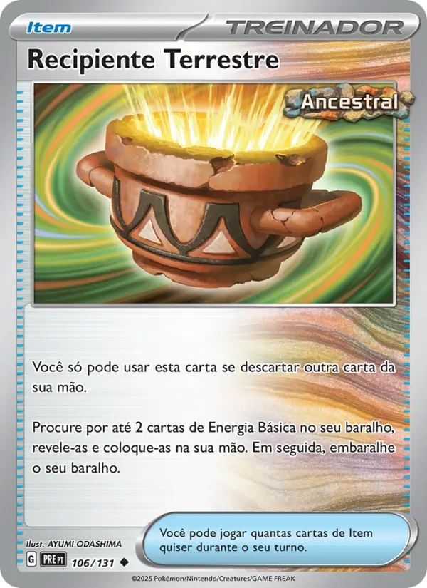 Recipiente Terrestre – Pokémon TCG