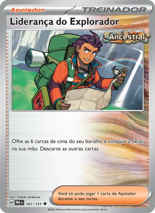 Liderança do Explorador – Pokémon TCG