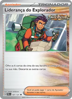 Liderança do Explorador – Carta Pokémon TCG