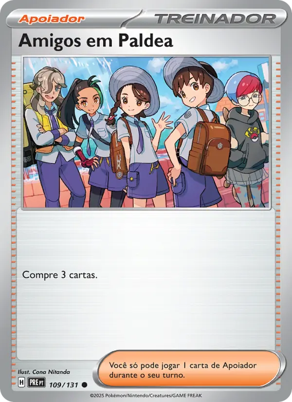 Amigos em Paldea – Pokémon TCG