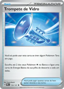 Trompete de Vidro – Carta Pokémon TCG