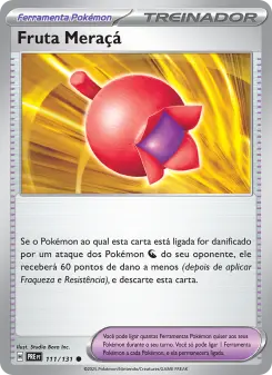 Fruta Meraçá – Carta Pokémon TCG