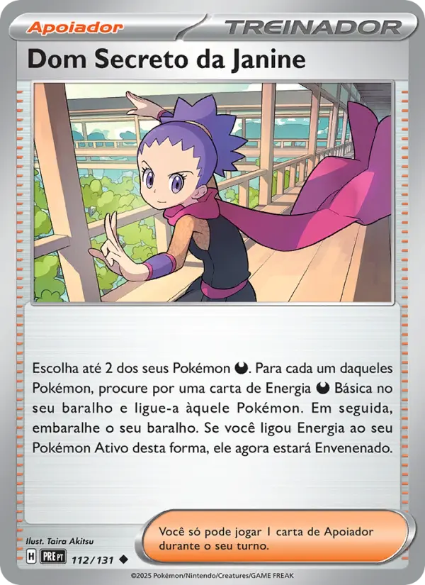 Dom Secreto da Janine – Pokémon TCG