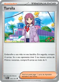 Tarsila – Carta Pokémon TCG