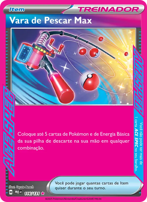 Vara de Pescar Max – Pokémon TCG