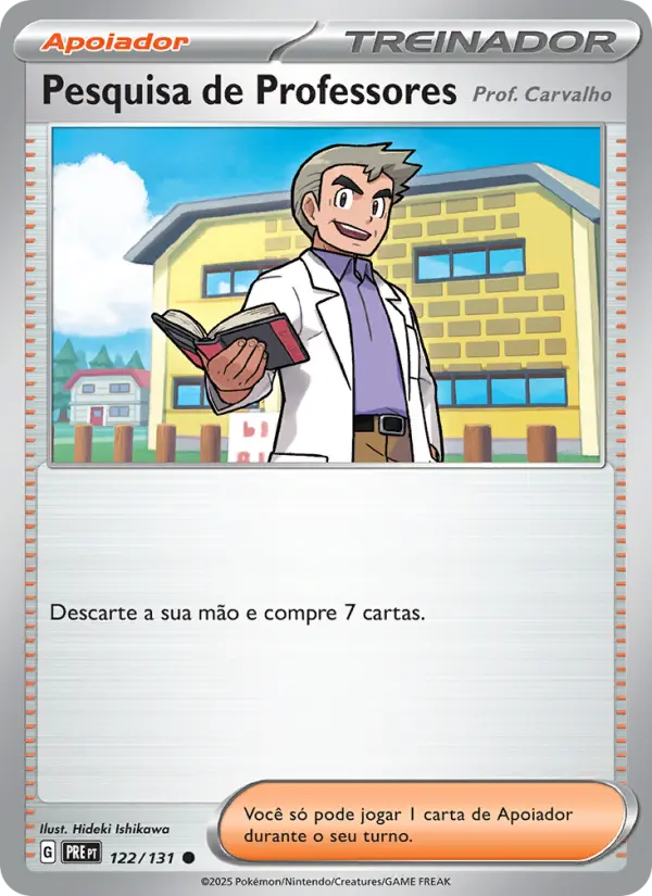Pesquisa de Professores – Pokémon TCG