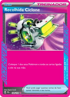 Recolhida Ciclone – Carta Pokémon TCG
